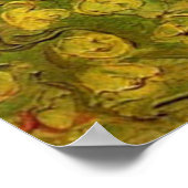 Marquerite Gachet in de tuin, Vincent van Gogh Poster (Hoek)