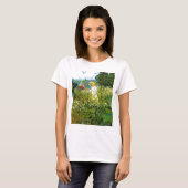 Marquerite Gachet in de tuin, Vincent van Gogh. T-shirt (Voorkant volledig)