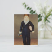 Marques de Penafiel, zoon van de hertog van Osuna Briefkaart (Staand voorkant)