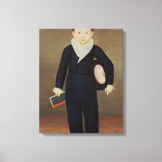 Marques de Penafiel, zoon van de hertog van Osuna Canvas Afdruk (Voorkant)