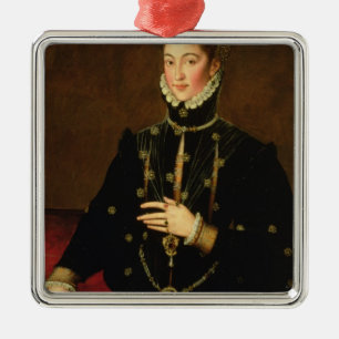Marquesa of Las Navas, c.1559 Metalen Ornament