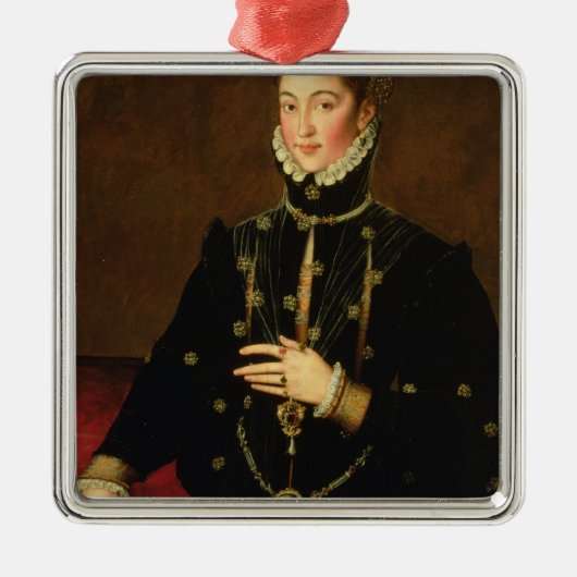 Marquesa of Las Navas, c.1559 Metalen Ornament (Voorkant)