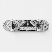 Marquesas Polynesiaanse stamkunst op skatedeck Persoonlijk Skateboard (Horizontaal)