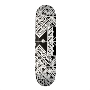 Marquesas Polynesiaanse stamkunst op skatedeck Persoonlijk Skateboard