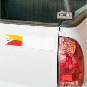 Marquesaseilanden Bumpersticker (Op Truck)