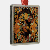 Marquetry box, Engels, c.1670 Metalen Ornament (Rechts)