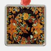 Marquetry box, Engels, c.1670 Metalen Ornament (Voorkant)