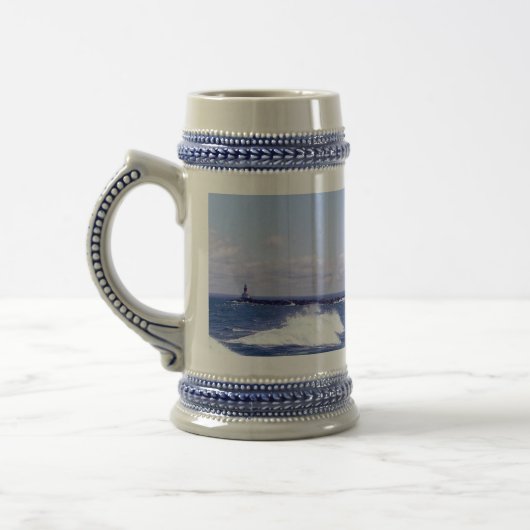 Marquette Breakwater Stein Bierpul (Links)