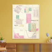 Marquette, Conway, Galva, Elyria, Ames, Kansas Canvas Afdruk (Insitu (Woonkamer))