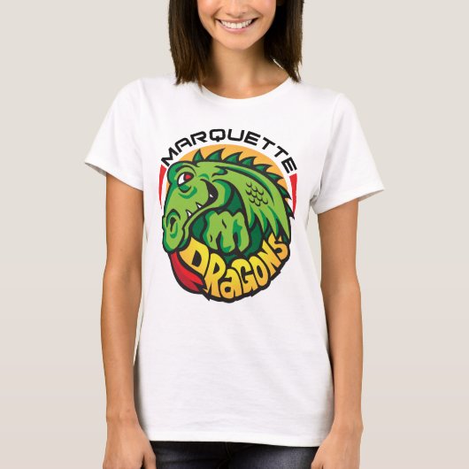 Marquette Dragons (w/Logo) T-shirt (Voorkant)
