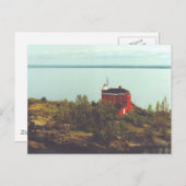 Marquette Harbor Lighthouse Briefkaart (Voorkant / Achterkant)