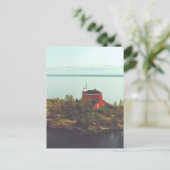 Marquette Harbor Lighthouse Briefkaart (Staand voorkant)