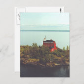 Marquette Harbor Lighthouse Briefkaart (Voorkant / Achterkant)
