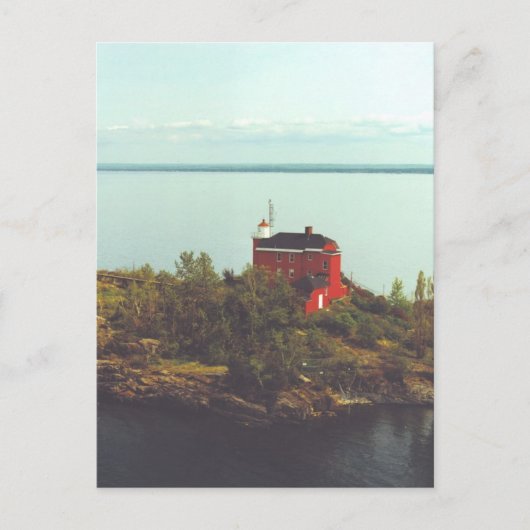 Marquette Harbor Lighthouse Briefkaart (Voorkant)