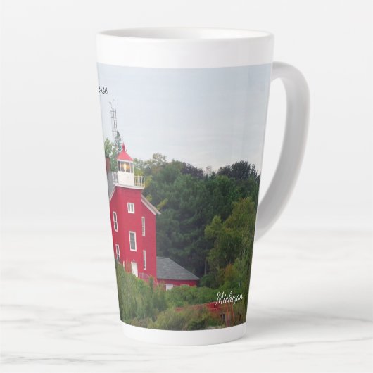 Marquette Harbour, latte mok vuurtoren (Rechterhoek)