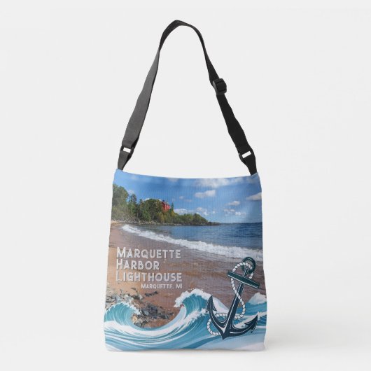 Marquette Harbour Lighthouse - Marquette, MI Tas (Achterkant)