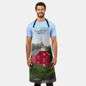 Marquette Harbour Lighthouse schort (Gedragen)