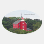 Marquette Harbour Lighthouse sticker (Voorkant)