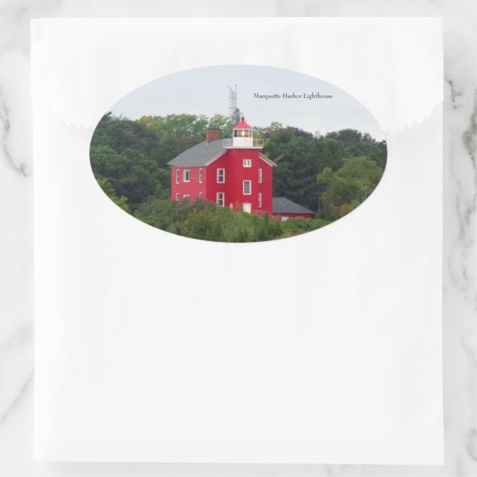 Marquette Harbour Lighthouse sticker (Tas)