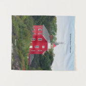 Marquette Harbour Lighthouse tapestry Wandkleed (Voorkant (horizontaal))