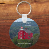 Marquette Harbour-sleutelketen Sleutelhanger (Voorkant)