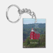 Marquette Harbour-sleutelketen Sleutelhanger (Voorkant Links)