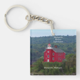 Marquette Harbour-sleutelketen Sleutelhanger