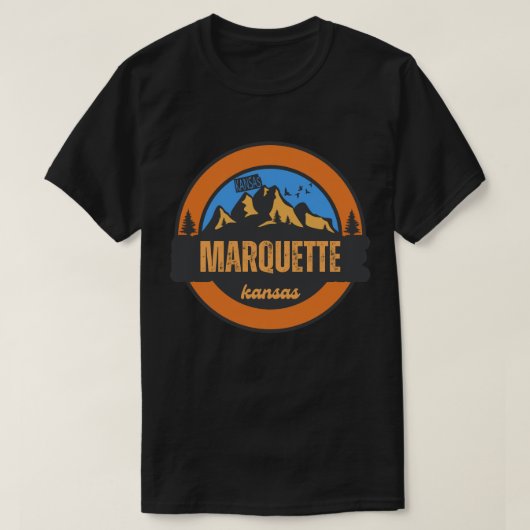 Marquette, Kansas T-shirt (Design voorkant)