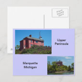 Marquette Lighthouse Briefkaart (Voorkant / Achterkant)