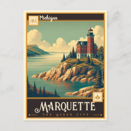 Marquette, Michigan | Briefkaart