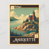 Marquette, Michigan |  Briefkaart (Voorkant)