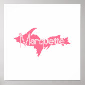 Marquette, Michigan Upper Peninsula Poster (Voorkant)