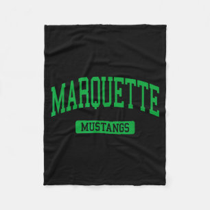 Marquette middelbare school hs chesterfield mo var fleece deken