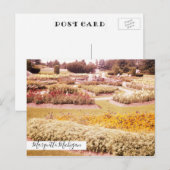 Marquette Prison Michigan Flower Garden Briefkaart (Voorkant / Achterkant)