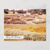 Marquette Prison Michigan Flower Garden Briefkaart (Voorkant)