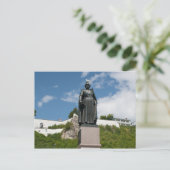 Marquette Statue, Mackinac Island, Michigan Briefkaart (Staand voorkant)