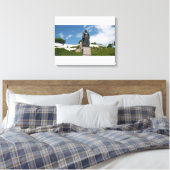 Marquette Statue, Mackinac Island, Michigan Canvas Afdruk (Insitu (Slaapkamer))