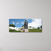 Marquette Statue, Mackinac Island, Michigan Canvas Afdruk (Voorkant)