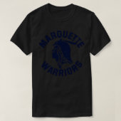 Marquette Warriors Marine T-shirt (Design voorkant)