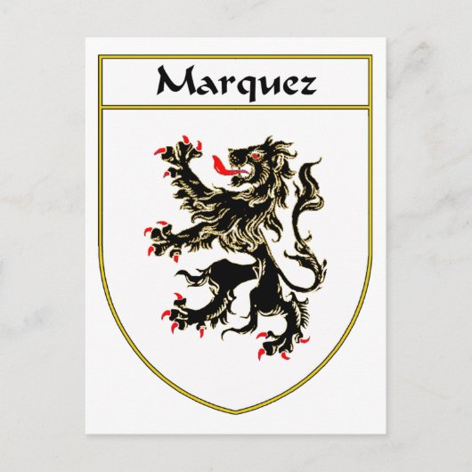 Marquez-wapenstilstand Briefkaart (Voorkant)