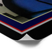 "Marquis d'Afflito" Art Deco Portret van Lempicka Poster (Hoek)