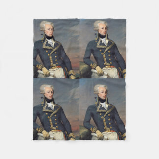 Marquis de Lafayette Blanket Fleece Deken
