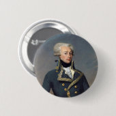 Marquis de Lafayette Button - Klassieke portret (Voorkant /achterkant)