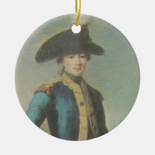 Marquis de Lafayette - Cincinnati badge Keramisch Ornament