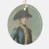 Marquis de Lafayette - Cincinnati badge Keramisch Ornament (Links)