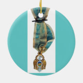 Marquis de Lafayette - Cincinnati badge Keramisch Ornament (Achterkant)