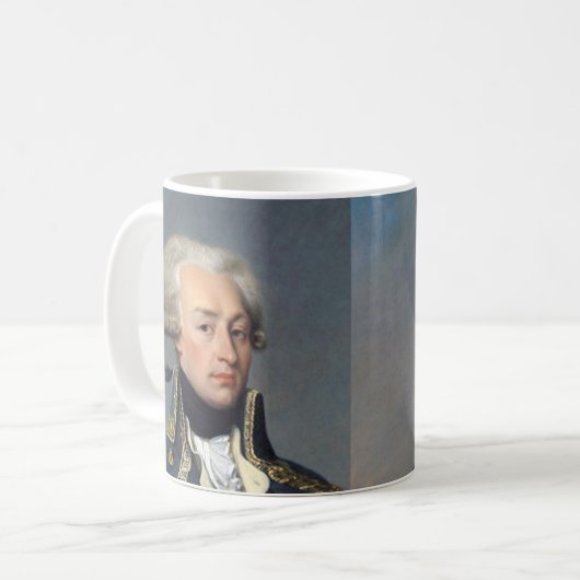 Marquis de Lafayette Mok 11 oz, Lafayette (Voorkant links)