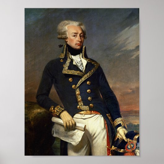 Marquis de Lafayette Painting Poster (Voorkant)