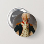 Marquis De Lafayette Portret Ronde Button 5,7 Cm (Voorkant /achterkant)