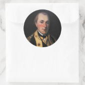 Marquis de Lafayette Ronde Sticker (Tas)